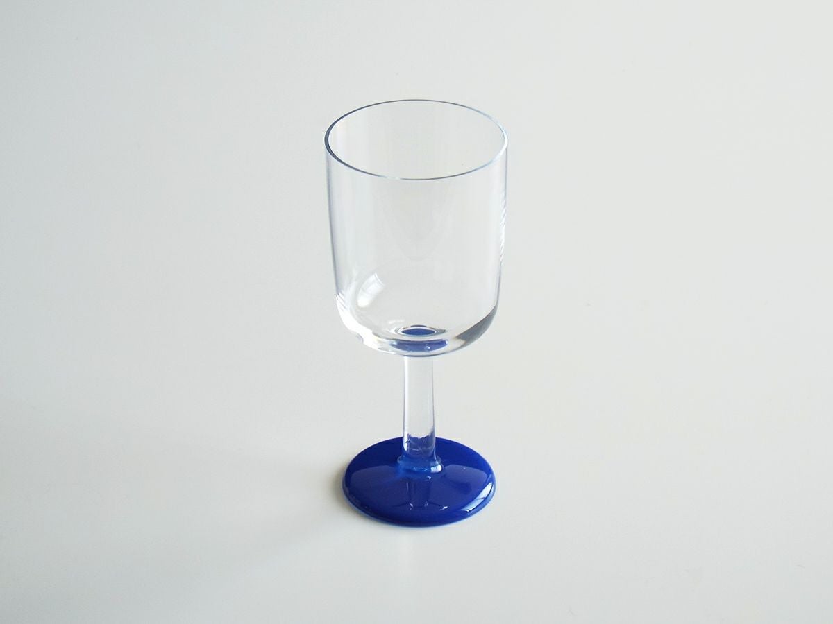 マークニューソンの割れないワイングラス　青