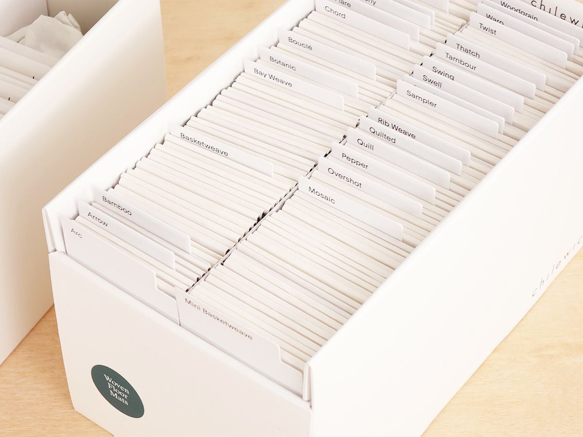 チルウィッチ　敷物の尺角サンプル