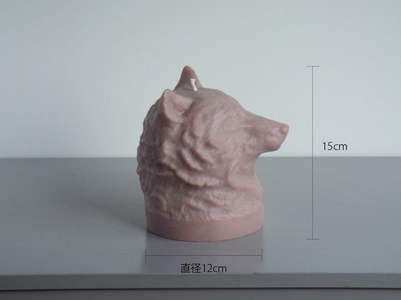 オオカミのキャンドル