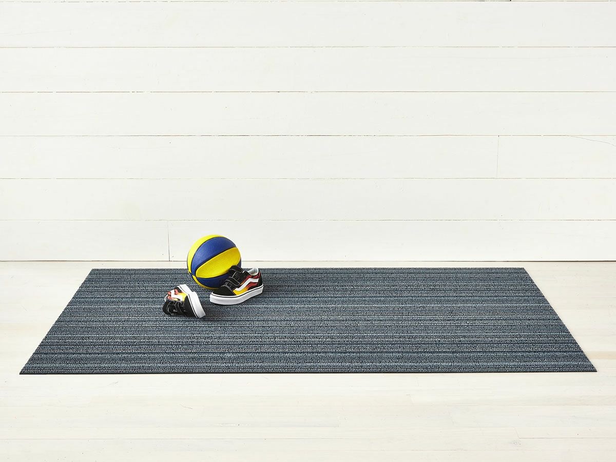  チルウィッチ　キッチンマット 拭ける 玄関マット 屋外 ブルー 青