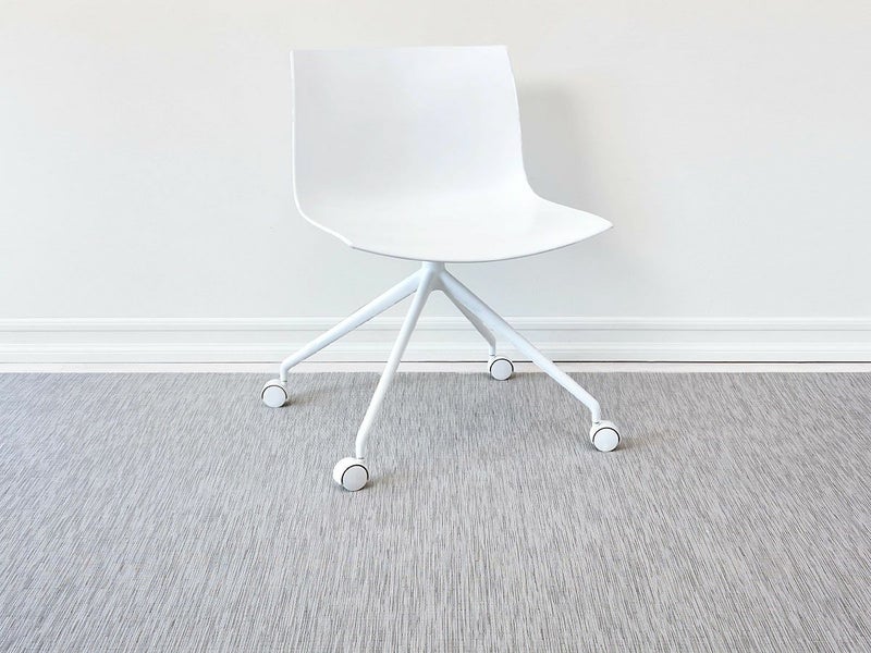 チルウィッチ　フロアマット　玄関マット　バンブー　チョーク色　グレイ　アイボリー