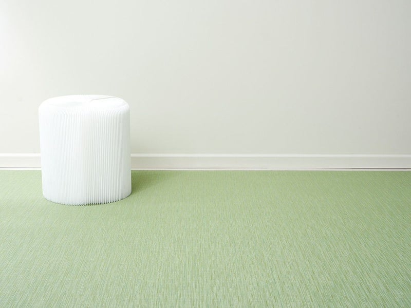 チルウィッチ　フロアマット　ラグ　バンブー　グリーン