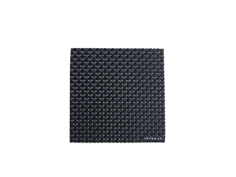 コースター　チルウィッチ　10×10cm バスケットウィーブ柄