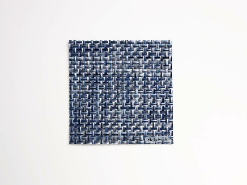 コースター　チルウィッチ　10×10cm バスケットウィーブ柄