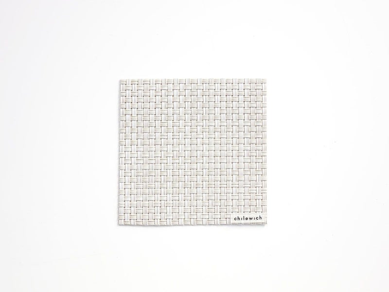 コースター　チルウィッチ　10×10cm バスケットウィーブ柄