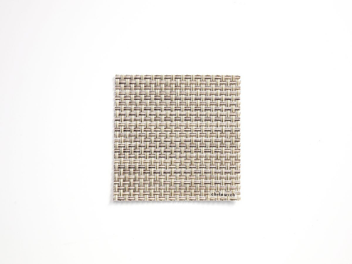 コースター　チルウィッチ　10×10cm バスケットウィーブ柄