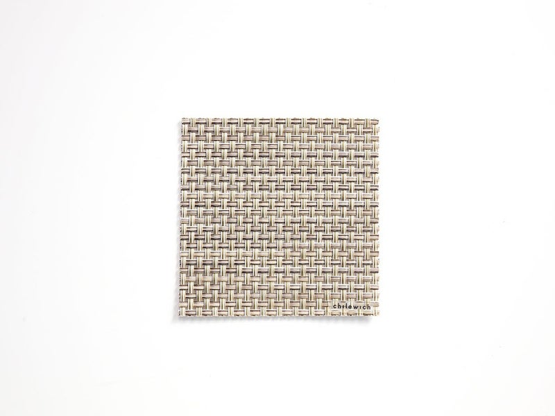 コースター　チルウィッチ　10×10cm バスケットウィーブ柄