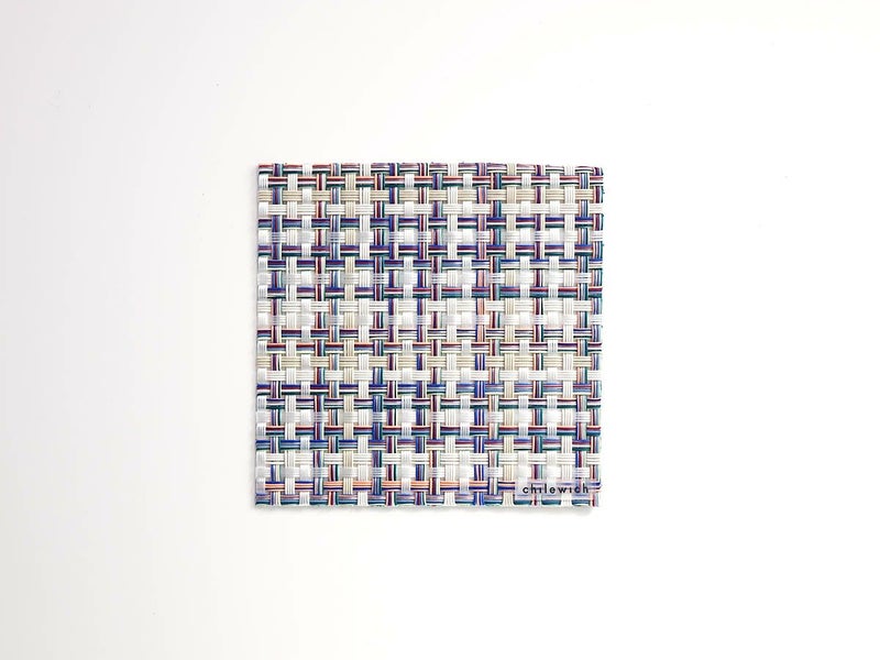 コースター　チルウィッチ　10×10cm バスケットウィーブ柄