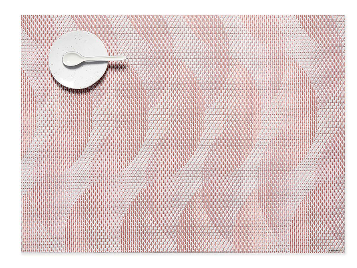 チルウィッチ ランチョンマット アーク｜ピンクのうねうねしたストライプ
