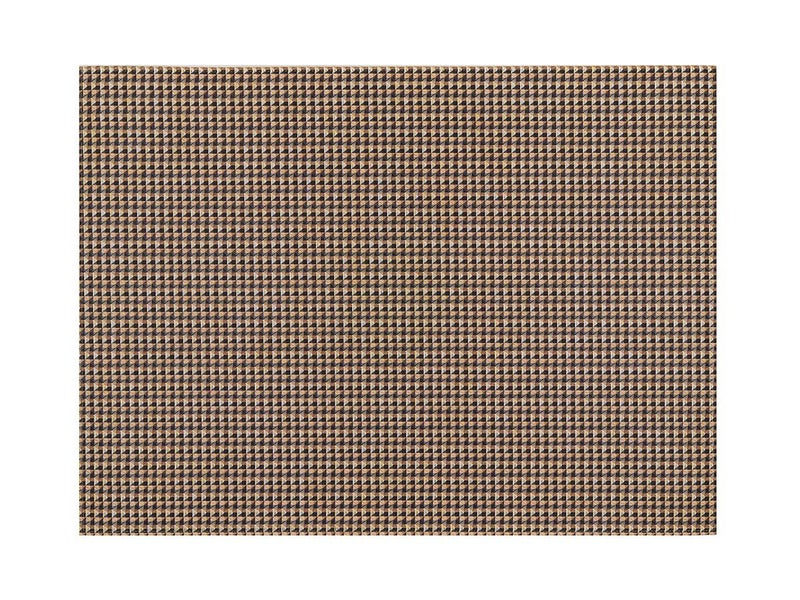 チルウィッチ　ラグ　フロアマット　クレーン柄　ハニー色