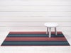 玄関・キッチンマット　Bolt Stripe柄 Raspberry色