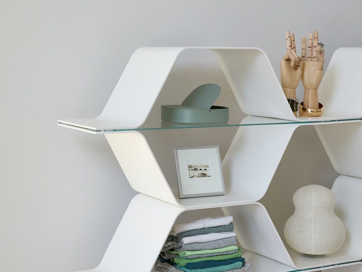 ハニカムシェルフ　アクリル　heller検索 HellerHoneycomb Module Shelf 9セル